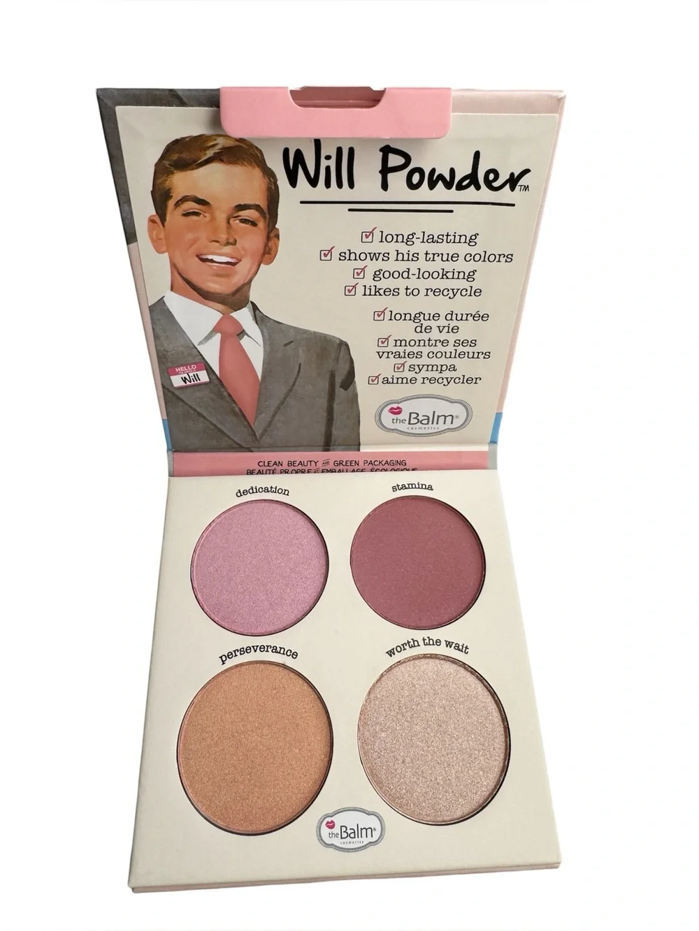 theBalm Will Powder Blush Quad Palette